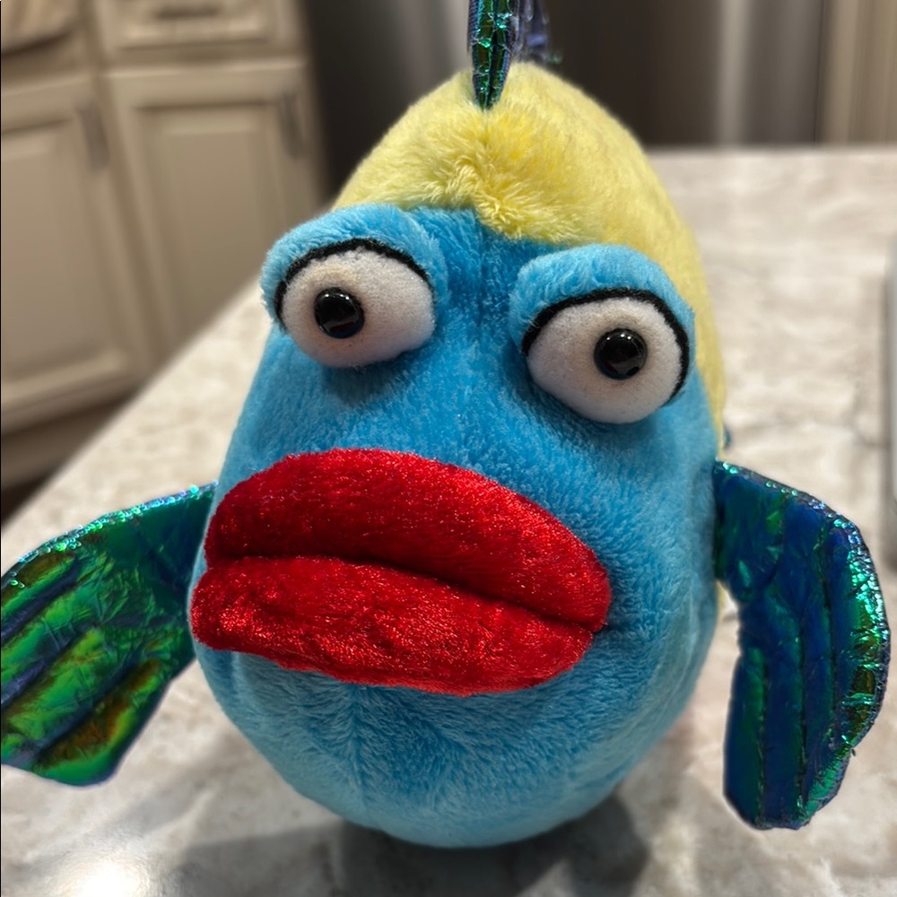Webkins Pucker Fish Colorful Fish Plush Toy